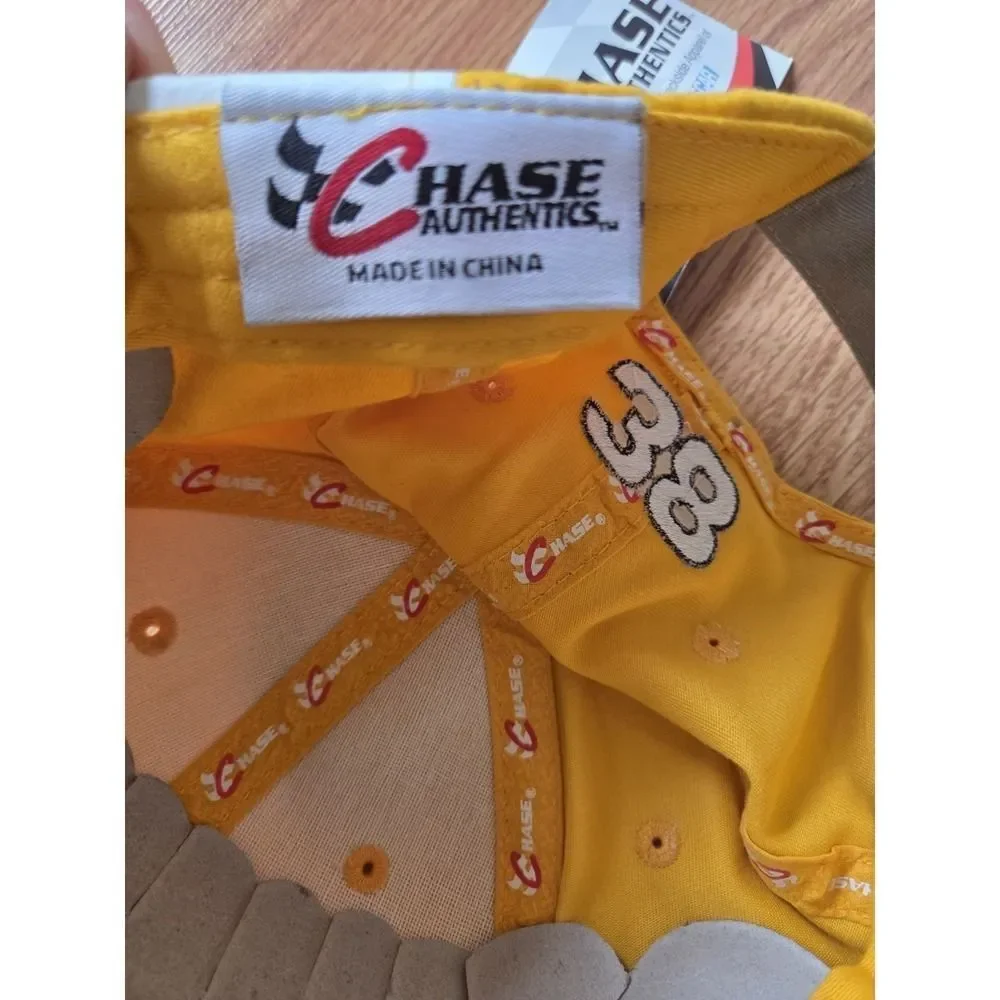 Elliot Sadler #38 Hat Nascar M&M Chase Authentics Robert Yates Cap Yellow Brown